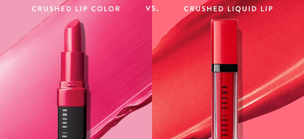 Crushed Lip Color vs Crushed Liquid Lip