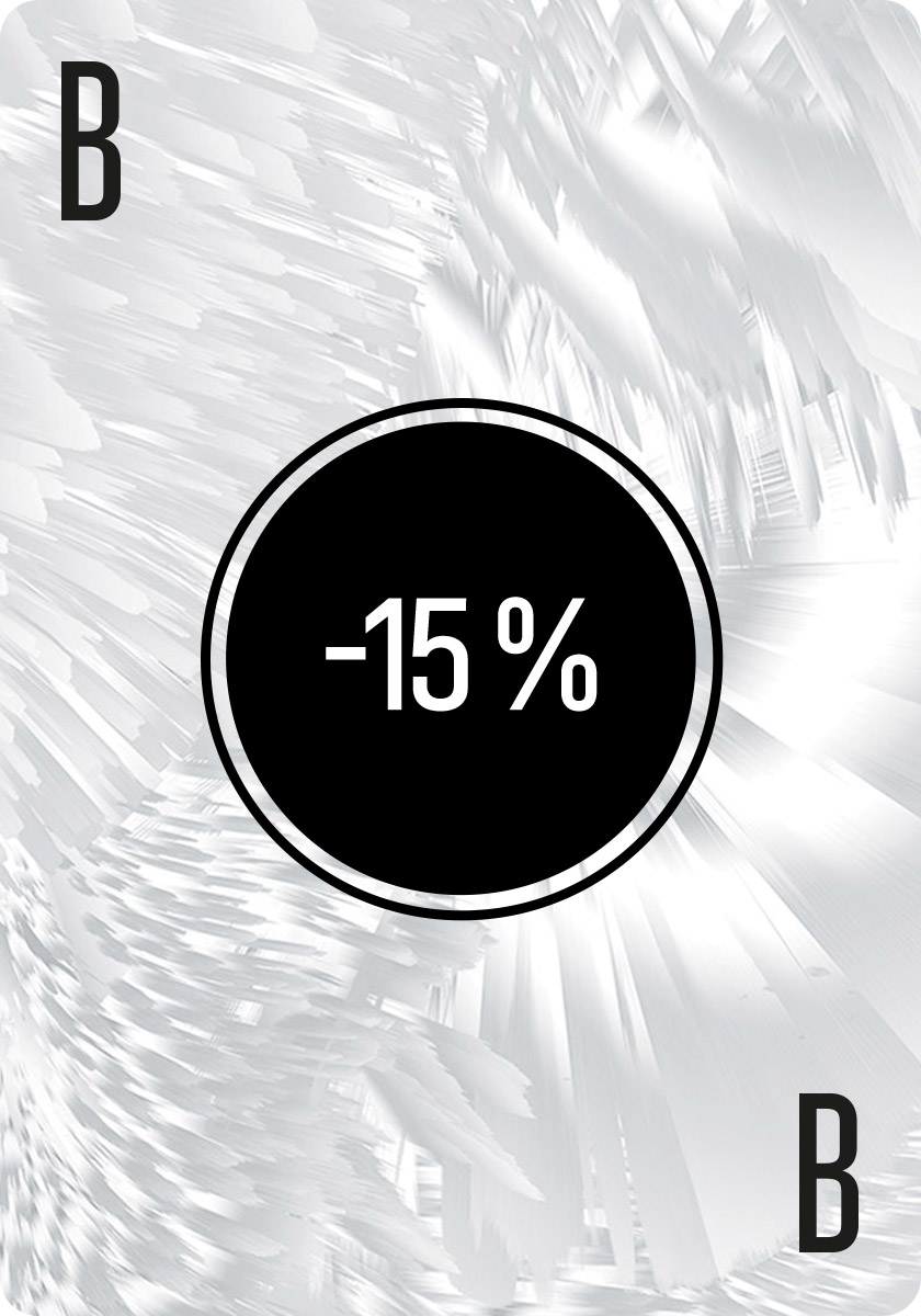 moins 15%