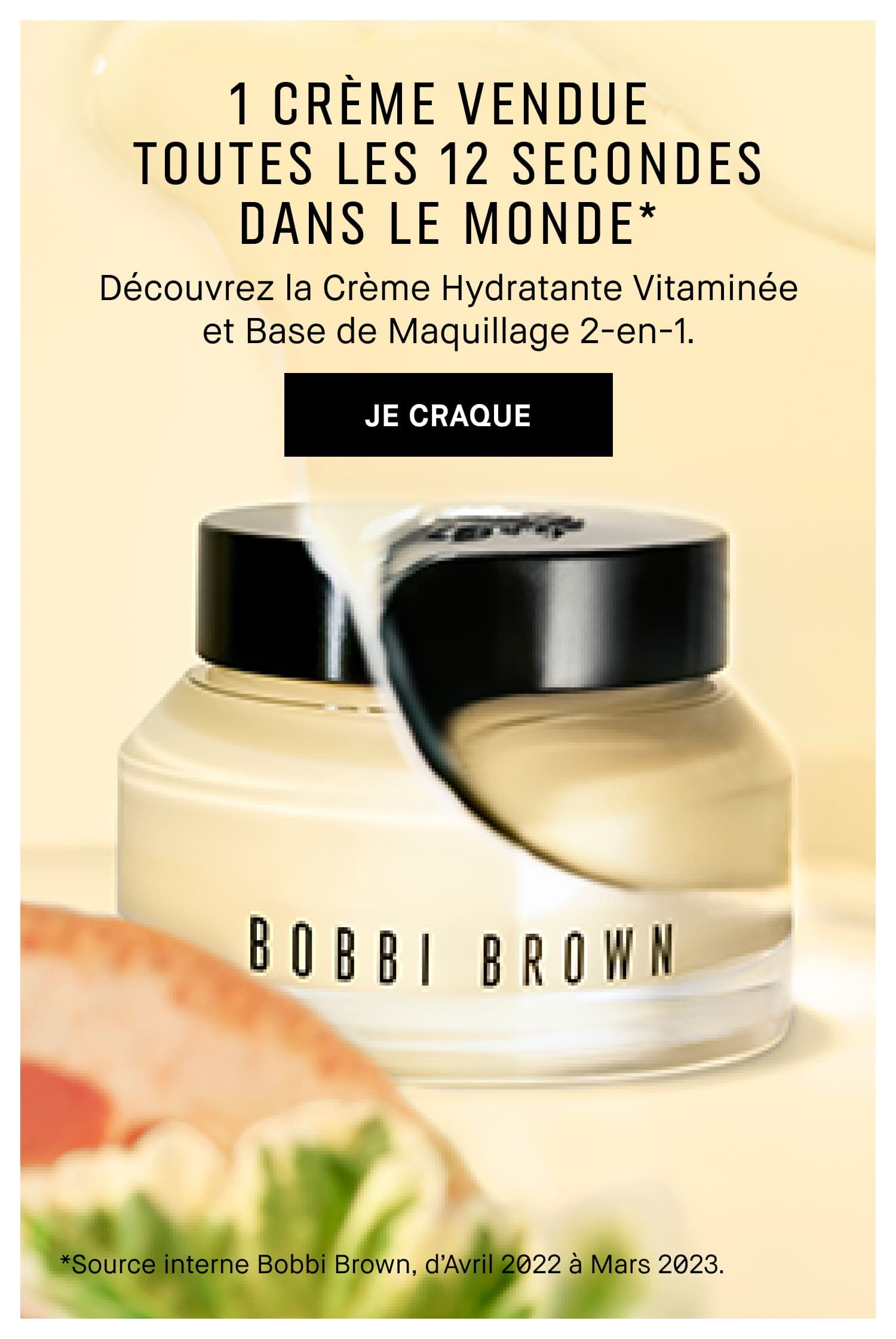 Visuel de la Crème Hydratante Vitaminée et Base de maquillage 2-en-1