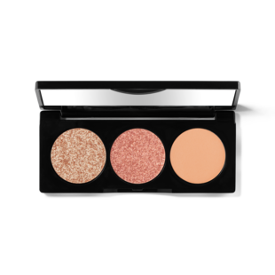 Essential Eye Shadow Trio, Soft Coral, 6g